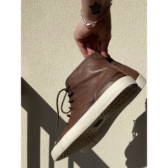 Men’s Frye 10.5 Leather Hightop Sneakers